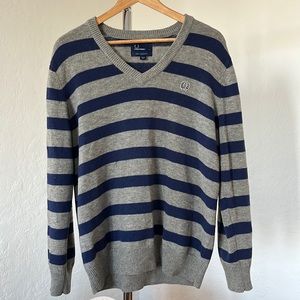 Fred Perry Vintage Lambs Wool v Neck